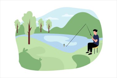 Seyahat Düz Çizim Tasarımı