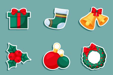 Noel Etiketi Koleksiyonunu Ayarla