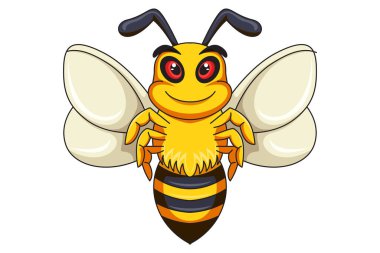 Şirin Arı Karakter Tasarımı Çizimi