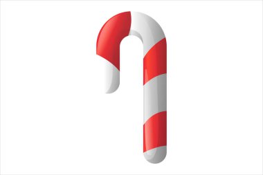 Tatlı Şeker Çubuğu Noel Etiketi