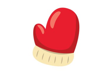 Noel Baba Etiketi Tasarımı Mittens