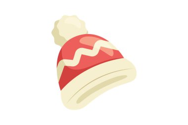 Beanie Şapka Kış Etiketi Tasarımı