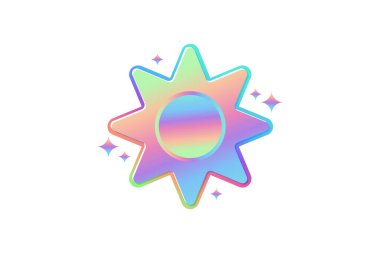 Sun Metal Hologram Etiketi Tasarımı