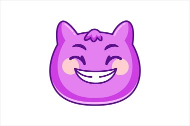 Sevimli Hayvan İfade Etiketi Tasarımı