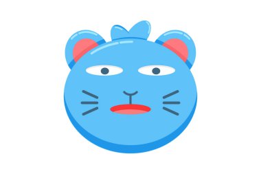 Şirin Kedi İfade Etiketi Tasarımı