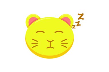Şirin Kedi İfade Etiketi Tasarımı
