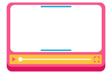 Video Çerçeve Yapıştırıcı Şablonu Tasarımı