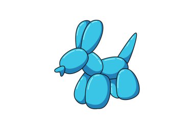 Şirin Balon Komik Düz Yapıştırma Tasarımı