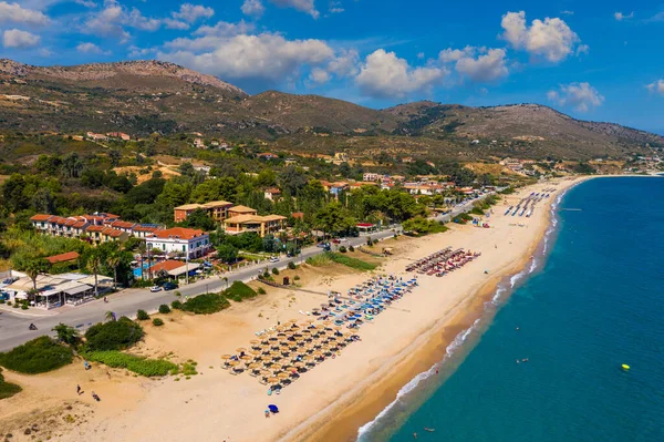 Skala One Top Beach Locations Greek Island Kefalonia Spectacular View — Stock Photo, Image