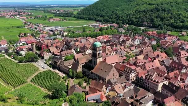 Kaysersberg Alsace Des Beaux Villages France Kaysersberg Située Alsace Dans — Video