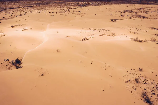 Песчаные Дюны Лас Дунас Корралехо Природный Парк Корралехо Впечатляющее Облачное — стоковое фото