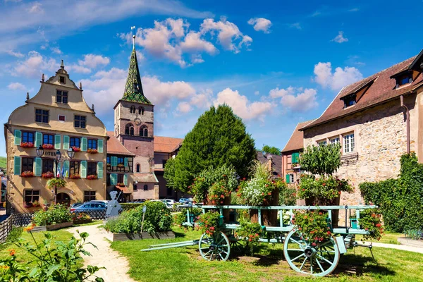 Casa Madera Tradicional Turckheim Alsacia Francia Una Las Famosas Ciudades —  Fotos de Stock