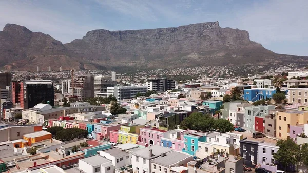 Повітряний Вид Місто Кейптаун Оточений Будівлями — стокове фото