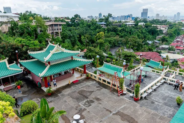 Aerial View Historic Taoist Temple — Stock Photo, Image