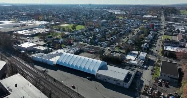 Uma Vista Aérea Drone Cidade Clifton — Vídeo de Stock