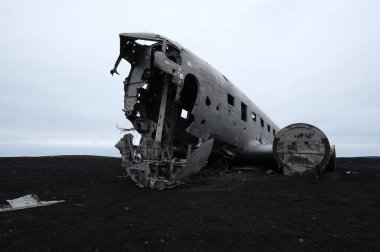 Solheimasandur Uçak Enkazı 1973 ABD Donanması C-117D