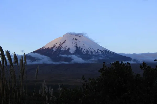 Гора Котопакси Недалеко Кито Эквадора — стоковое фото