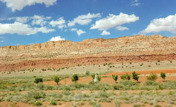 カラフルな砂漠の風景 — ストック写真