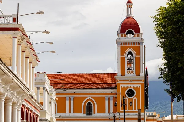 Niepokalane Poczęcie Kościoła Mariackiego Granadzie Nikaragua — Zdjęcie stockowe