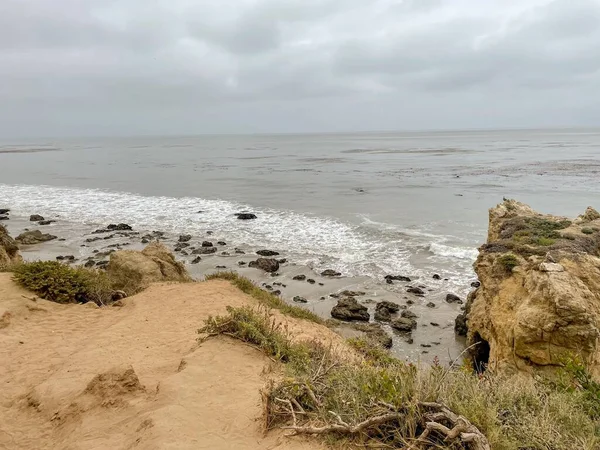 Spiaggia Rocciosa Dell Oceano Pacifico California — Foto Stock
