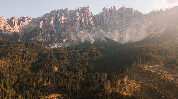 Живописный Вид Скалистые Горы Дамите Сельской Местности Италии — стоковое фото