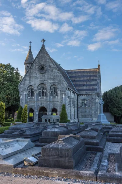 Dublin Rlanda Daki Glasnevin Bölgesinin Mezarlığında Bir Anıt — Stok fotoğraf