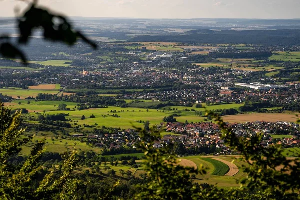 Una Hermosa Vista Ciudad Hechingen Centro Baden Wurttemberg Alemania —  Fotos de Stock