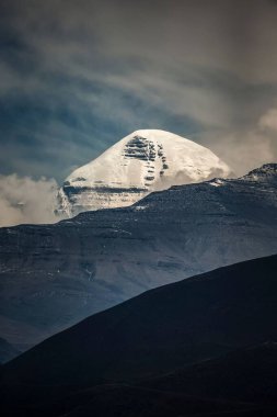 Taqin County 'deki Kailash Dağı, Ali Bölgesi, Tibet, Çin