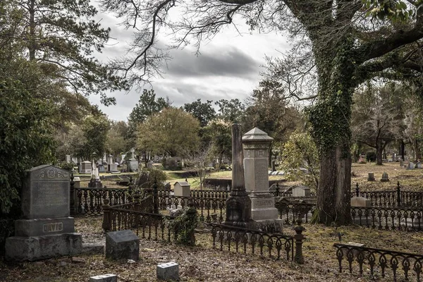 Histórico Cementerio Oakdale Wilmington Carolina Del Norte — Foto de Stock