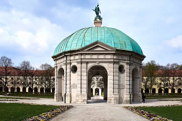 stock image The Hofgarten (Court Garden) in Munich in spring