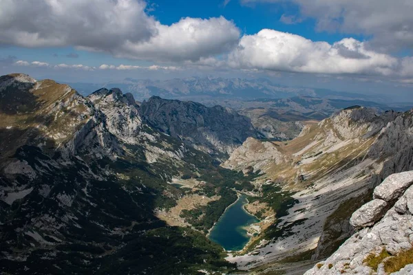 Eine Schöne Szene Vom Gipfel Des Durmitor Gebirges Blauen Susicko — Stockfoto