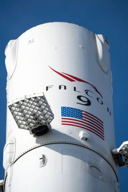 Falcon 9, Hawthorne, California 'daki SpaceX merkez binasında.