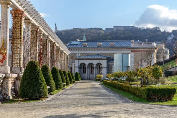Der Burggartenbasar Auf Der Budaer Burg Budapest Ungarn — Stockfoto