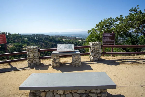 Beautiful Viewpoint Mulholland Los Angeles California — Stock Photo, Image