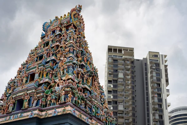 Świątynia Sri Srinivasa Perumal Little India Singapur — Zdjęcie stockowe