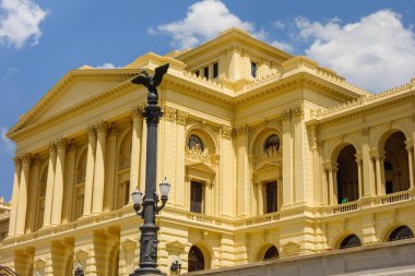 Sao Paulo, Brezilya: Independence Park 'taki tarihi Ipiranga Müzesi cephesi
