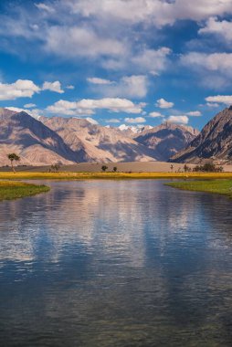 Ladakh vadisindeki Hundar Vadisi