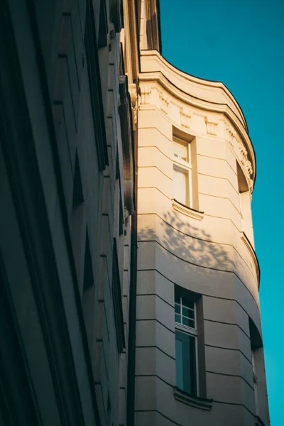 Чудовий Вигляд Старого Фасаду Будинку Вулиці Курфурстендамма Берлін — стокове фото