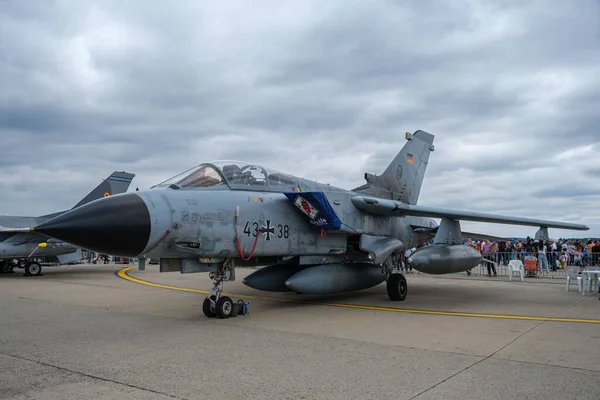 Κοντινό Πλάνο Αεροσκάφους Tornado Ecr Στο Bucharest International Air Show — Φωτογραφία Αρχείου