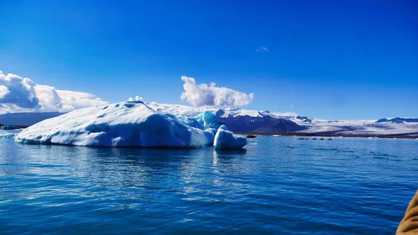 Вид Йокулсарлон Льодовикове Озеро Національному Парку Ватнайокутль Ісландія — стокове фото
