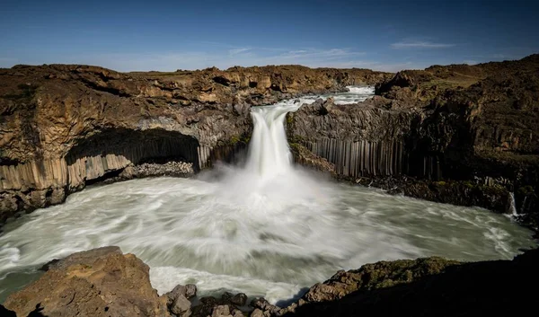 Aldeyjarfoss Waterval Ijsland — Stockfoto