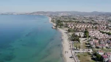 Türkiye 'de Kusadasi plaj beldesi antresi.