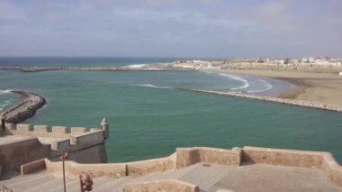 Rabat sahil şeridinin güzel manzarası
