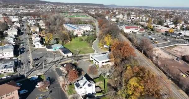 Una Veduta Aerea Drone Della Città Clifton — Video Stock