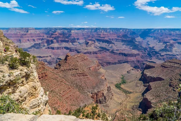 Una Vista Aerea Dello Splendido Grand Canyon National Park Arizona — Foto Stock