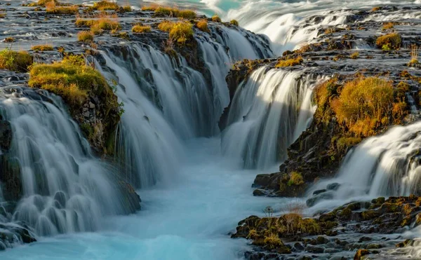 Bruarfoss Waterfall Iceland — Stock Photo, Image