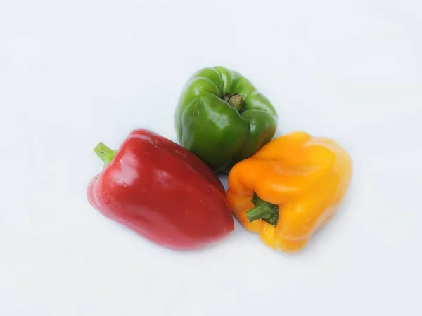 Bell Pepper 파프리카 Paprika 고춧가루 Sweet Pepper Pepper Capsicum Annuum — 스톡 사진