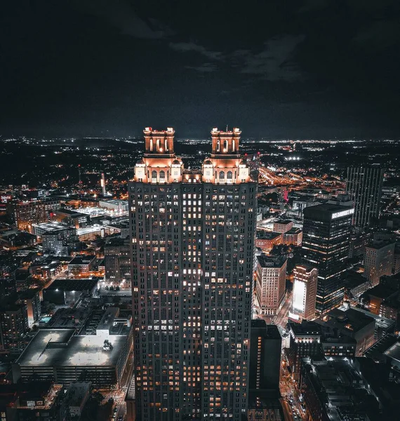 191 Peachtree Tower Top Hoogste Gebouw Atlanta — Stockfoto