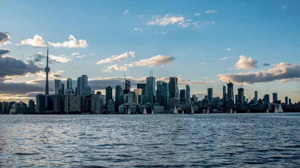 Kanada Nın Toronto Şehir Merkezi Manzarası — Stok fotoğraf
