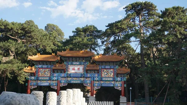 Pekin Çin Yaz Sarayının Güzel Bir Fotoğrafı — Stok fotoğraf
